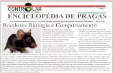 ROEDORES BIOLOGIA E COMPORTAMENTO RODENTIA | …controlarambiental.com.br/images/EnciclopediaPDF/Roedores.pdf · Os ratos em alguns contextos são considerados pragas, quando danificam