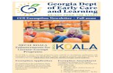 CCS Exemption Newsletter ~ Fall 2020...CCS Exemption Newsletter ~ Fall 2020 DECAL KOALA Enhancements for License-Exempt Programs As of July 5, 2020, exempt programs may submit an exemption