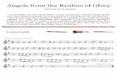 New Angels from the Realms of Glory - Piano-Accompaniments.com from... · 2014. 11. 18. · Angels from the Realms of Glory version in G major I have written out five transcriptions
