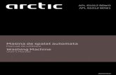 Arctic Romania - Masina de spalat automata...Masina de spalat automata / Manual de utilizare 3 / RO 1 Instrucţiuni generale referitoare la siguranţă Această secţiune include instrucţiuni