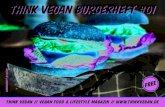 Think Vegan burgerheft #01 - SimplyV Genuss · Think Vegan Burgerheft #01 Think Vegan // Vegan Food & Lifestyle Magazin // Burgerheft 01/2020 Think Vegan burgerheft #01. Rösti-Cheese-Burger