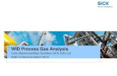 WID Process Gas Analysis - ilmexhibitions.com · Remote maintenance Remote operation Routine operation: SICK MAIHAK GmbH : ... - SO2 and HCl - H2O, CO, O2 MCS300P – Waste Incineration