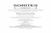σωριτης - Sorites · SORITES Issue #13 — October 2001. ISSN 1135-1349 5 statement of the requisite kind? In the absence of a clear and complete response to that epistemic