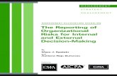 Reporting of Organisational Risks for Internal and ... · Title: Reporting of Organisational Risks for Internal and External Decision Making Author: CMA Canada Subject: Risk Management