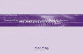 Expanding health insurance coverage and choice: The AMA ... · market experimentation to find the most attractive combinations of plan benefits, patient cost-sharing and premiums.