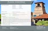 PLAZA CODORNIZ - LoopNet...PLAZA CODORNIZ 4300 N MILLER ROAD | SCOTTSDALE, AZ 85251 AVAILABLE SPACE: RENTAL RATE: $19.50/SF Modified Gross Executive Suites $395-1,600 per month PARKING