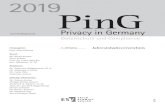 PinG GesamtJahresinhalt 2019 · Lisievici, Andreea The independence requirement for national data protection supervisory authorities. Some thoughts from the Romanian perspective.