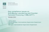 Key compliance issues on Anti-Money Laundering and Counter ... seminar... · MLRO Report to JFIU, if applicable . 25 Suspicious transaction reports Monitoring and reporting of suspicious