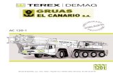 GRUAS EL CANARIO, S.A. - W] TEREX DEMAGCommande de grue innovatrice Demag IC-1 avec écran tactile www. Ar Gruas el Canario. s.a. Ctra. Viator-Alquián km.1 04240 Viator (Aimería)