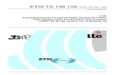 TS 136 106 - V10.1.0 - LTE; Evolved Universal Terrestrial Radio … · 2011. 5. 24. · 3GPP TS 36.106 version 10.1.0 Release 10 ETSI 2 ETSI TS 136 106 V10.1.0 (2011-05) Intellectual