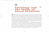 Sociology and the Study of Social Problems · What this text and your course offer is a sociological perspective on social problems. Unlike any other discipline, sociology provides