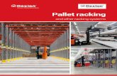 Pallet racking - Dexion Projects · pallet load, to ensure a functional and logical warehouse storage solution for you. Whatever the industry, there’s a range of storage systems