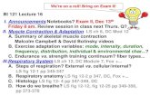 II. Muscle Contraction & Adaptation LS ch 8, DC Mod 12 A. …€¦ · III.Respiratory System LS ch 12, DC Module 7, Fox +... A. Steps of respiration? External vs. cellular/internal?