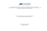 Evaluación del comportamiento de un asfalto modificado ... · de Caucho Reciclado (GCR) en las propiedades físicas y reológicas Monografía, Ingeniería Civil, 2020. III Evaluación