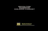 ROYALTON R32BHHW HOLDING CABINET - Parts Town · royalton foodservice equipment company warrants to the original purchaser that any original part found to be defective in material
