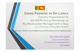 SWINE ARMING IN RI ANKAwepa-db.net/3rd/jp/meeting/20170221/PDF/14_S2-2_4_Sri Lanka_022… · Introduction Cont.. • Total land area 65,610 Km² • Total population 21.0 million