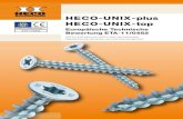 HECO-UNIX-plus HECO-UNIX-top · Winkel zwischen Schraubenachse und Faserrichtung, 00 a 900. A.2.2.3 Brettsperrholz (2.2) Die Lochleibungsfestigkeit, bei in die Schmalflächen parallel