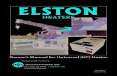 ELSTON - Cart Parts R Us · ELSTON MANUFACTURING INC. Sioux Falls, SD 57103 1-800-845-1385. i Table of Contents ... Fuel System î ì Final Details î î ... contact us at 1-800-845-1385