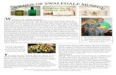 Newsletter No.20 Autumn 2015 - swaledalemuseum.orgswaledalemuseum.org/pdf/newsletter_archive/Autumn_2015.pdf · was a huge success and great fun. There was drink, there was food,