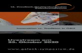 Livestream am 23. Oktober 2020 - Congress Compact 2C GmbH...Dr. med. Dirk Ganzer Wissenschaftliches Komitee Prof. Dr. med. Roland Becker Dr. med. Robert Krause Priv.-Doz. Dr. med.