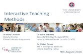 Interactive Teaching Methods · Malcolm S Knowles (1913-1997) A Theory of Adult Learning Self-directed learning Za process in which individuals take the initiative, with or without