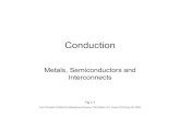 Metals, Semiconductors and Interconnectstjs/4700_pdf/LecPhys3.pdfConduction Metals, Semiconductors and Interconnects Fig 2.1 From Principles of Electronic Materials and Devices, Third