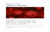 ccbnational.net · Web viewCOVID-19 Impact. survey report . The impact of the covid-19 pandemic on canadians who are blind, deaf-blind, and partially-sighted. A Report Authorized