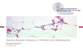 Severe Aplastic Anemia in Children and Adolescents...Acquired Aplastic Anemia in children What is aquired aplastic anemia ? 2 · 21. April 2018 Camitta, Blood 1976 How A.L.G. acts