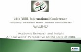 XBRL Conference Archives - Academic Research and Insight A …archive.xbrl.org/24th/sites/24thconference.xbrl.org/... · 2012. 4. 2. · PwC Following are two examples of the distortion