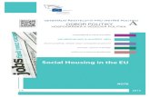 Socialni bydleni v EU - MMRdefinice sociálního bydlení, že jednotlivé státy mají různé definice, které souvisí také s různou úrovní veřejných intervencí v rámci