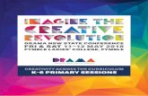 CREATIVITY ACROSS THE CURRICULUM K-6 PRIMARY SESSIONS · 2019. 2. 8. · CONFERENCE DAY 1 Friay ay 018 S 1 CREATIVITY ACROSS THE CURRICULUM: K-6 Primary A1 Laughter is the most Marvellous