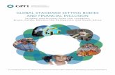 GLOBAL STANDARD SETTING BODIES AND FINANCIAL INCLUSION · Brazil, Kenya, Mexico, the Philippines, and South Africa GLOBAL STANDARD SETTING BODIES AND FINANCIAL INCLUSION A contribution