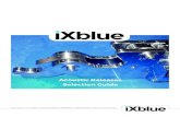 Acoustic Releases Selection Guide - iXblue...command in progress. 2 RL (Release Load): the maximum load that can be supported by the hook while it is activated (DC motor rotating).
