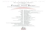 The Gershwins’ Porgy and Besssm - Teatro Regio · 2019. 6. 26. · Porgy and Bess Argomento Charleston, South Carolina, all’inizio del XX secolo. Atto I Scena I. Un cortile di