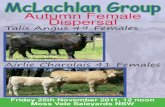 McLachlanmclachlan.com.au/cattle/McLachlan-2011-Autumn-Female... · 2020. 3. 24. · Talis Angus & Airlie Charolais 2011 Autumn Cow Dispersal Sale 49 Angus Females 41 Charolais Females
