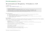 Kostumisasi Registry Windows XPwilli4nd.files.wordpress.com/2008/11/abe-registry.pdf · Ketik regedit dan tekan Enter setelah berada didalam jendela Run. Didalam Registry Editor,