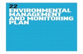 22ENVIRONMENTAL MANAGEMENT AND MONITORING PLAN · 2016. 10. 13. · Management Protocols –implemented during the dredging activity . 1.4.1 Adaptive Management . General adaptive