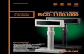 User-friendly and Clear Displays BCD-11001000 · User-friendly and Clear Displays BCD-1100/1000 Highlights • Compact size and True USB interface connection (BCD-1100) • Clear,