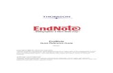 EndNote - 화순전남대학교병원 의학도서실cnumlib.or.kr/data/endnote.pdf · 2018. 1. 5. · EndNote Quick Reference Guide 3 2. EndNote 설치 System Requirements - Windows