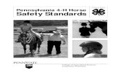 Pennsylvania 4-H Horse Safety Standardsters. Good examples include clean shavings, sawdust, and straw. Hardwood shavings are not acceptable. Black walnut shavings should never be used