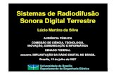 Sistemas de Radiodifusão Sonora Digital Terrestre · Onda curta (OC) ≅70 2.300 a 2.495 kHz ... transmissor 1 (freqüência f 0) Modulador/ transmissor 2 (freqüência f 0) Modulador