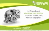 East Africa’s Largest International Trade Exhibition On Industrial Products, Tools, Machinery & Equipment · Equipment & Machinery Industry. Stakeholders from various organizations,
