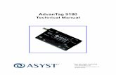 AdvanTag 9180 Technical Manual · Special tags are used in this document to alert technicians to personal and equipment safety hazards. Before using this document, personnel should