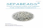 B&D PDGS 04111 SEPABEADS - dormeco.co.il · B&D PDGS 04111 18 7. CHROMATOGRAPHY: FROM LABORATORY TO INDUSTRIAL SCALE SEPABEADS FP and EB products are also available in pre-packed