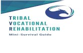 TVR Mini - Bocotek · TVR Mini Survivor Guide This Tribal Vocational Rehabilitation (TVR) program was created 21 years ago, speciﬁcally for the AIVRS and is an all-encompassing