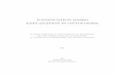 JUSTIFICATION BASED EXPLANATION IN ONTOLOGIES · JUSTIFICATION BASED EXPLANATION IN ONTOLOGIES A thesis submitted to the University of Manchester for the degree of Doctor of Philosophy