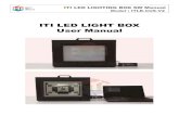 ITI LED LIGHT BOX User Manual - Imatest · 2020. 4. 21. · ITI LED Lighting Box can generate Spectral Characteristics in almost every wavelengths of light. This is superior to other