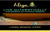 LIVE AUTHENTICALLY · PDF file

live authentically the basics of human design   linda bissin-copp