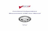 FIM Technical Manuals · Web viewMar 2017 Functional Independence Measurement (FIM) User Manual, Version 1.0 1 Mar 2017 Functional Independence Measurement (FIM) User Manual, Version
