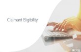 Claimant Eligibility...10 Claimant Eligibility Inquiry Response: Non - Pharmacy Services The Claimant Eligibility Inquiry Response –The results on this page will tell you: • The